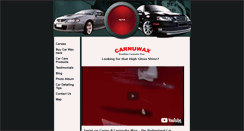 Desktop Screenshot of carnuwax.com