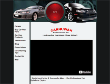 Tablet Screenshot of carnuwax.com